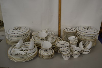 Lot 10 - Quantity of Royal Worcester Bernina pattern...