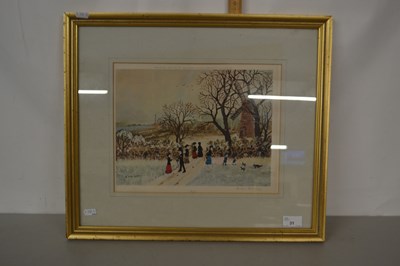 Lot 31 - Helen Bradley - Artist signed coloured print,...
