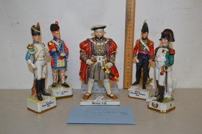 Lot 56 - Mixed Lot: Five various continental models of...