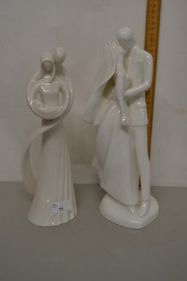 Lot 71 - A Royal Doulton figure Wedding Day from the...