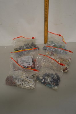 Lot 101 - Large bag of various beads and polished stones...