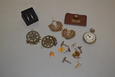 Lot 103 - Mixed Lot: Various assorted cufflinks, pocket...