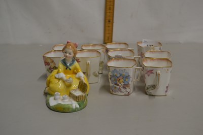 Lot 137 - Small Royal Doulton figurine Picnic together...