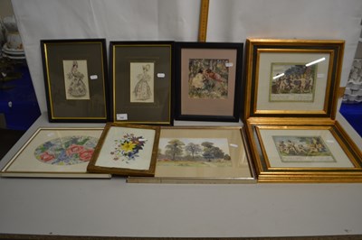 Lot 144 - Mixed Lot: Various coloured prints to include...
