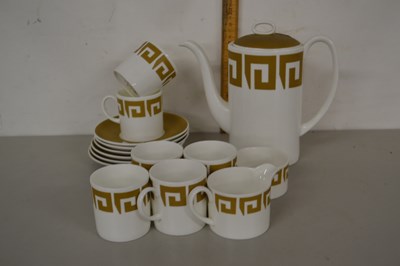 Lot 158 - Quantity of Wedgwood Keystone coffee wares