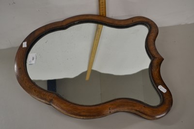 Lot 161 - An easel back dressing table mirror
