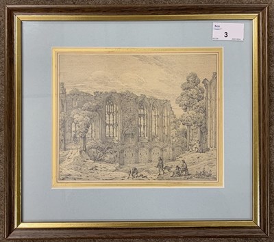 Lot 3 - John Cowey RA (British, 1786-1833), Kenilworth...