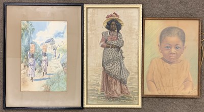 Lot 8 - A trio of Malagassy (Madagascar) related...