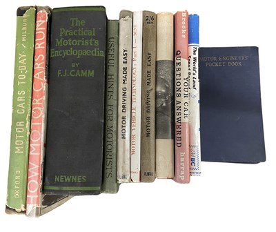 Lot 64 - Motoring interest: Various titles: THE...