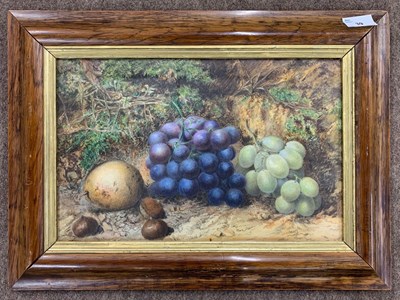 Lot 39 - William Henry Hunt RWS (1790-1864), Still life...