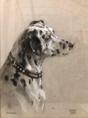 Lot 43 - Marjorie Porter (British, 20th Century) 'Sue',...