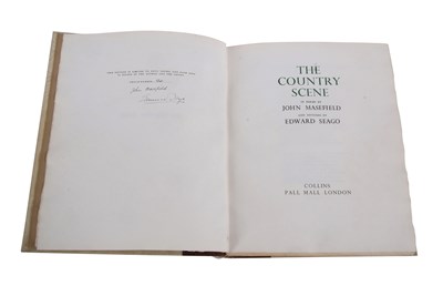 Lot 630 - JOHN MASEFIELD AND EDWARD SEAGO: THE COUNTRY...