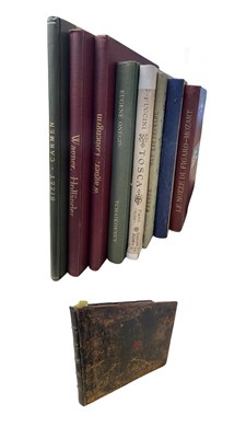 Lot 249 - A collection of various bound sheet music...