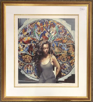 Lot 54 - Robert O. Lenkiewicz (contemporary), 'Anna /...