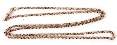 Lot 91 - A curblink chain, (possibly adapted from a...