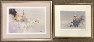 Lot 62 - Eric Sturgeon (British, 1920-1999), Sheperdess...
