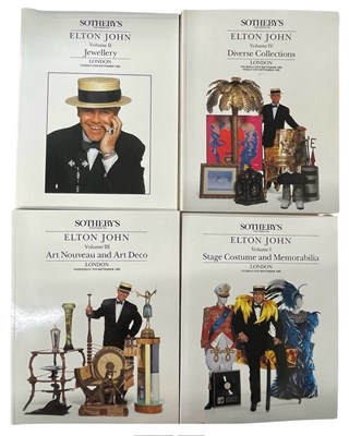 Lot 131 - Elton John, Sotheby's catalogue in four...