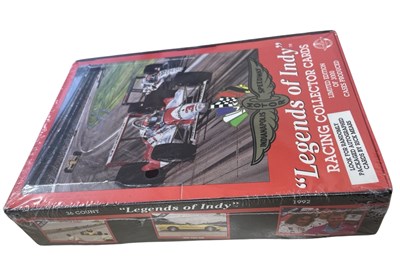 Lot 226 - A sealed box of 1992 Legends of Indy Racing...