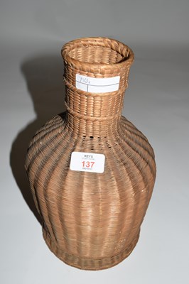 Lot 137 - Trick shot basket belonging to the late Sidney...