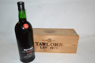 Lot 215 - Taylors LBV Port, 1976, double magnum (300cl),...