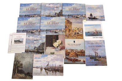 Lot 634 - One box: Edward Seago interest including...