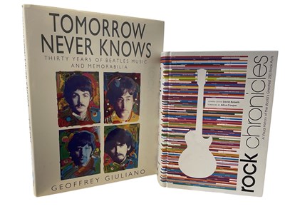 Lot 123a - A pair of music related books, to include: -...