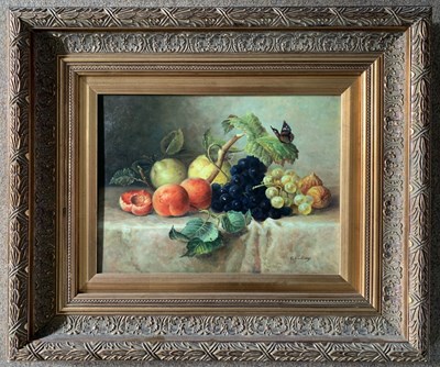 Lot 73 - E. Valery (British, 20th century), Still life...