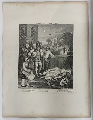 Lot 7 - After William Hogarth (1697-1764), The Four...