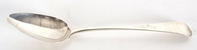 Lot 20 - A George III silver table spoon, Old English...