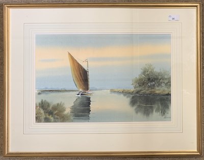 Lot 35 - Adrian Winicup (British, contemporary), Wherry...