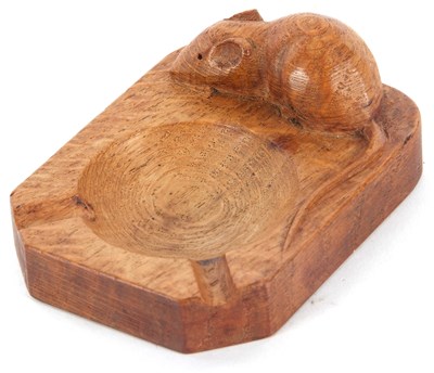 Lot 139 - A vintage Robert Thompson mouseman hand carved...