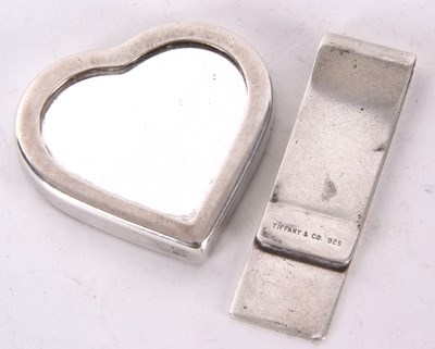 Lot 141 - Tiffany & Co 1837 money clip stamped 925...