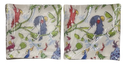 Lot 13 - A pair of trays by Osborne and Little, bearing...