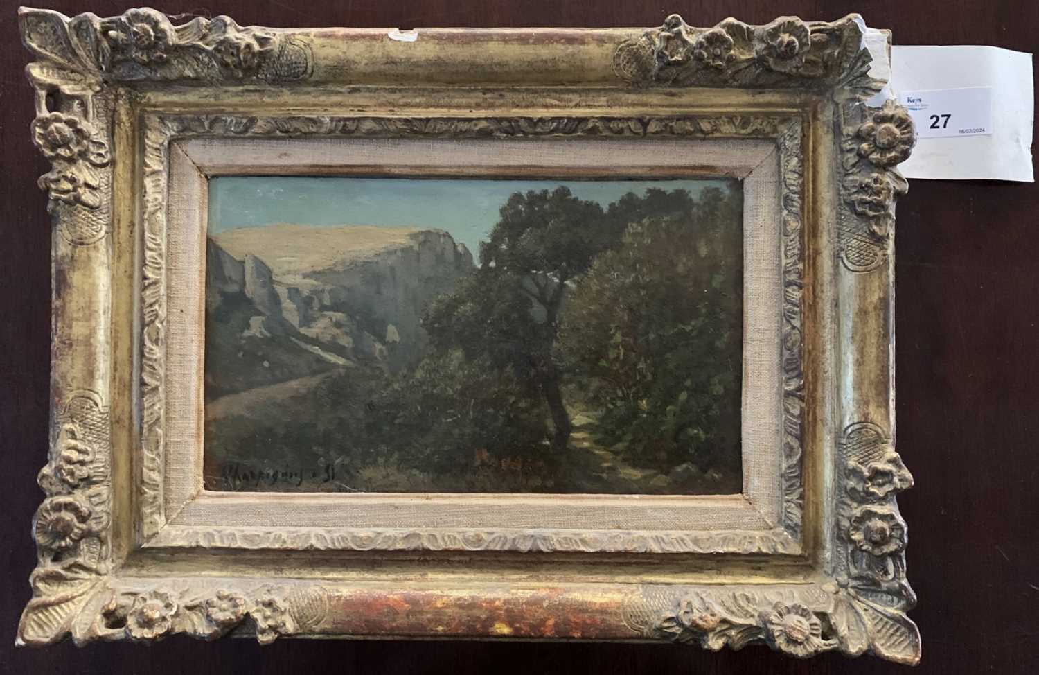 Lot 27 - Italian school, circa 19th century, Capriccio...