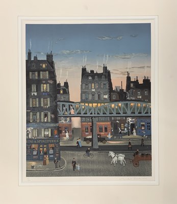 Lot 101 - Michel Delacroix (French, b.1933), Street...