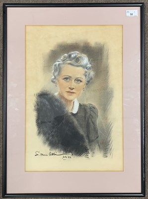 Lot 32 - Solomon Van Abbe (Dutch,1883-1955), Portrait...
