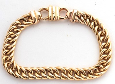 Lot 50 - A bracelet by Unoaerre, the curblink bracelet...