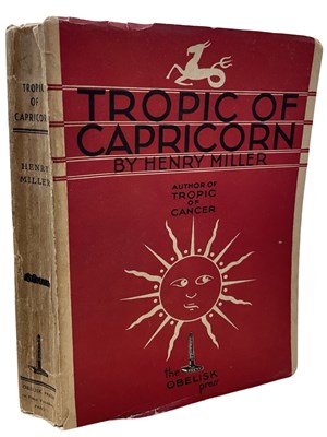 Lot 114 - HENRY MILLER: TROPIC OF CAPRICORN, Paris, The...