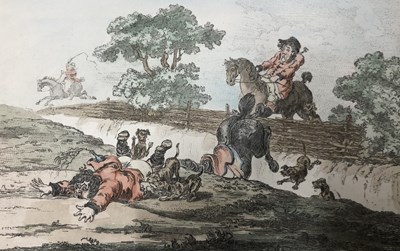 Lot 15 - After James Gillray (British, 18th Century), A...