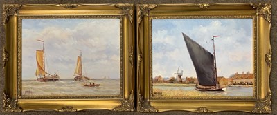 Lot 82 - James Allen (British, 20th century) "Wherry at...