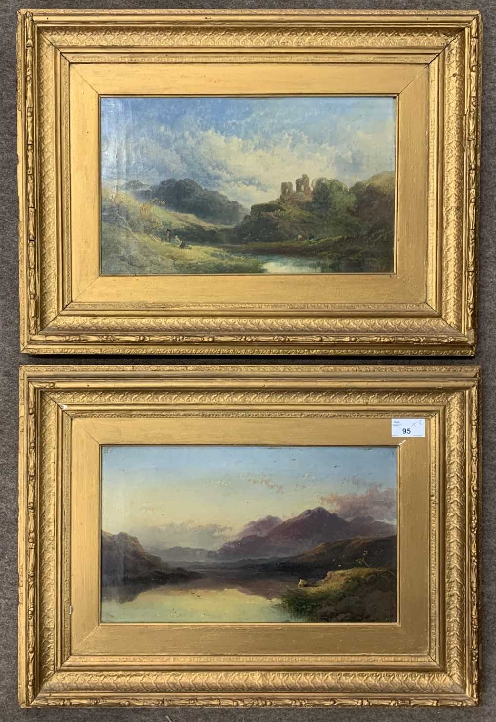 Lot 95 - British School, circa 19th century, A pair of...