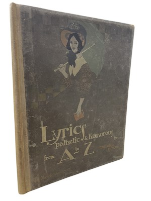 Lot 27 - EDMUND DULAC: LYRICS PATHETIC & HUMOROUS FROM...
