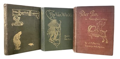 Lot 32 - ARTHUR RACKHAM (ILLUS): 3 TITLES: PETER PAN IN...