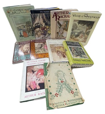 Lot 6 - ONE BOX: ARTHUR RACKHAM, VARIOUS TITLES AND...