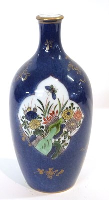 Lot 106 - A French porcelain bottle vase in Chinese...