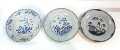 Lot 273 - Group of three 18th Century Chinese porcelain...