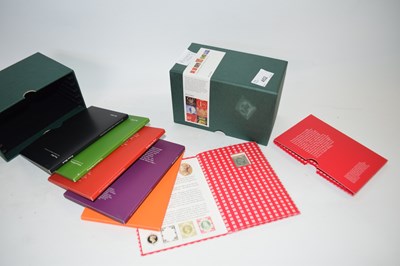 Lot 452 - Royal Mail stamp ingot collection - six issues...
