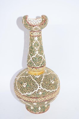 Lot 320A - Late 19th Century Zsolnay Pecs reticulated...