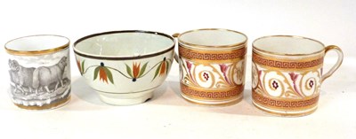 Lot 380 - Small early 19th Century bowl together with...