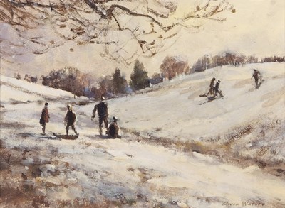 Lot 560 - Owen Waters (British,1916-2004), inscribed on...